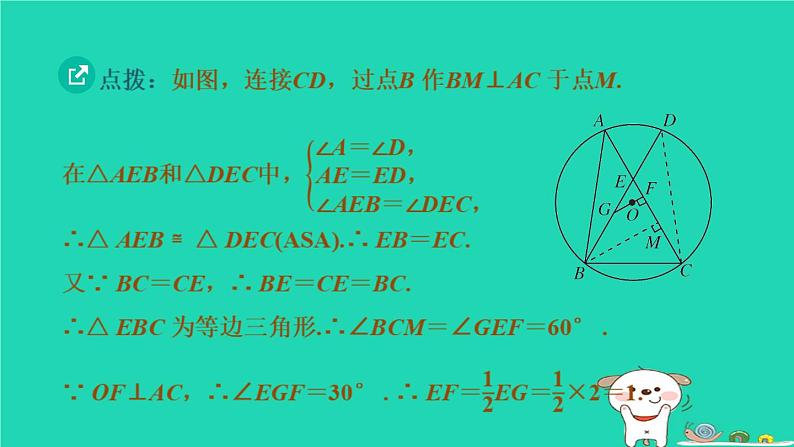 湖北省2024中考数学圆的基本性质课件第5页