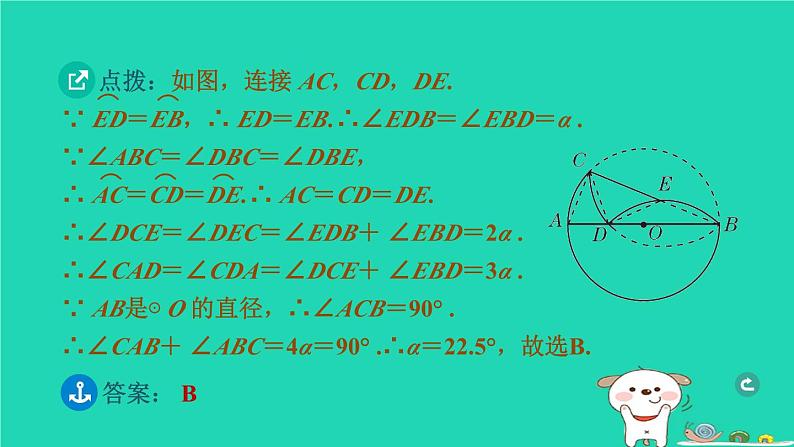 湖北省2024中考数学圆的基本性质课件第8页