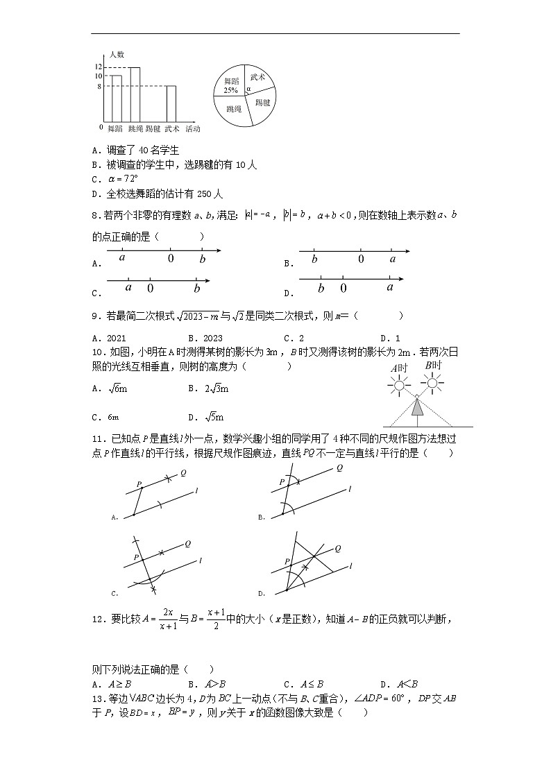 （河北专用）中考数学仿真模拟卷06（原卷版）第2页
