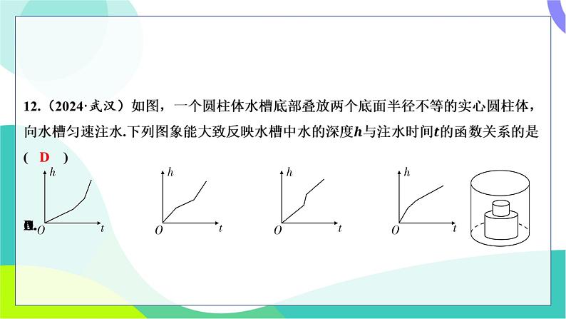 人教版数学中考第一轮复习 基础考点分类专练 10-第八讲 平面直角坐标系与函数的认识 PPT课件第8页