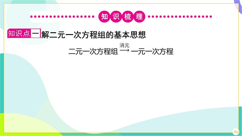 人教版数学中考第一轮复习 02-第二章 方程（组）与不等式（组）02-第二节 消元法_解二元一次方程组 PPT课件第7页