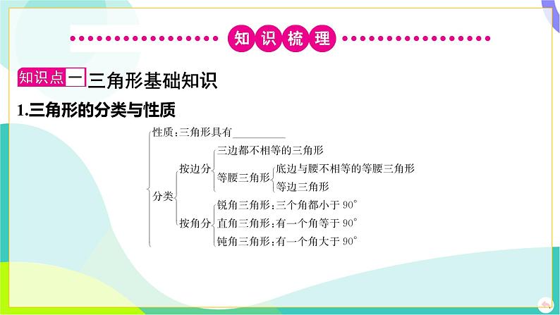 人教版数学中考第一轮复习 04-第四章 三角形 02-第二节 三角形的基本性质 PPT课件第8页