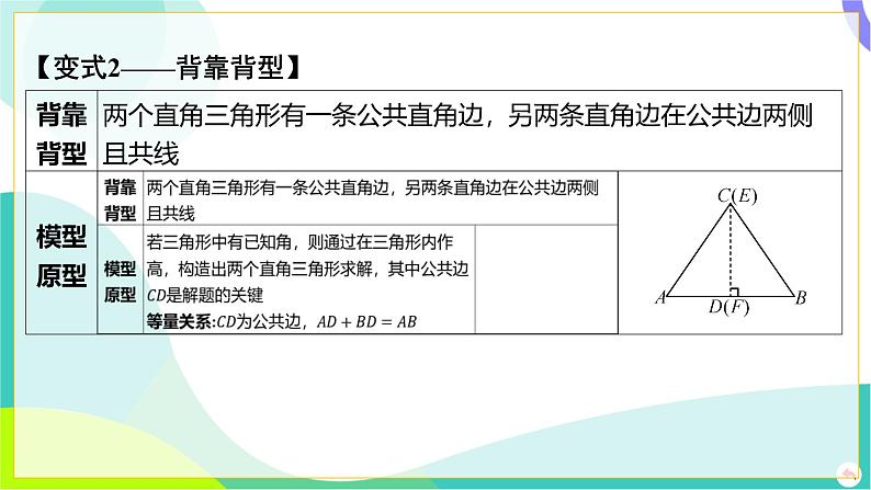 人教版数学中考第一轮复习 04-第四章 三角形 07-教材回归专题三 解直角三角形的实际应用 PPT课件第8页