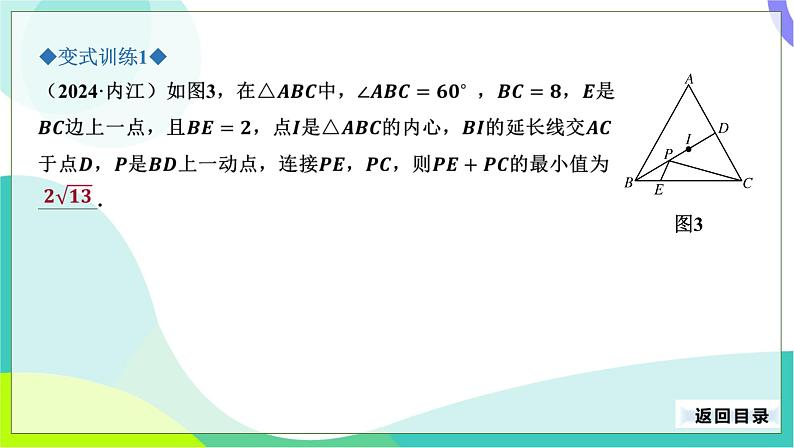 人教版数学中考第二轮复习 38-专题六 最值问题 PPT课件第8页