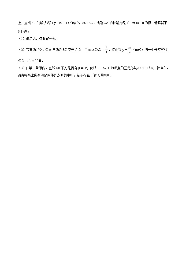 数学中考二次函数综合压轴题 参考地区：黑龙江省（原卷版）第2页