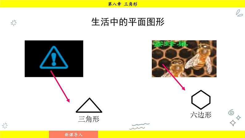 华师大版（2024）数学七年级下册 8.2.1 多边形的内角和 （课件）第3页