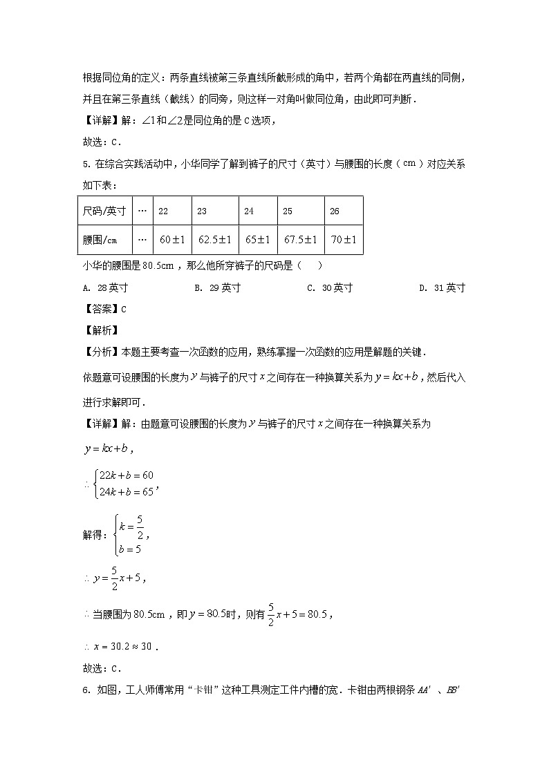 2023-2024学年辽宁沈阳康平县七年级下册数学第三次月考试题及答案第3页