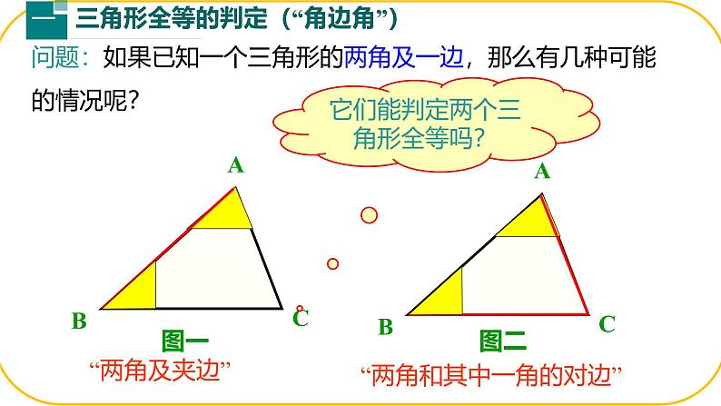 北师大版七年级下册数学第四章三角形4.3.2探究三角形全等的条件课件PPT第4页