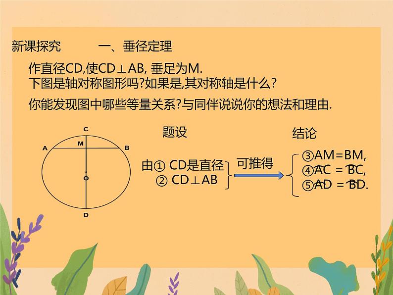 3.3垂径定理 课件北师大版九年级数学下册第4页