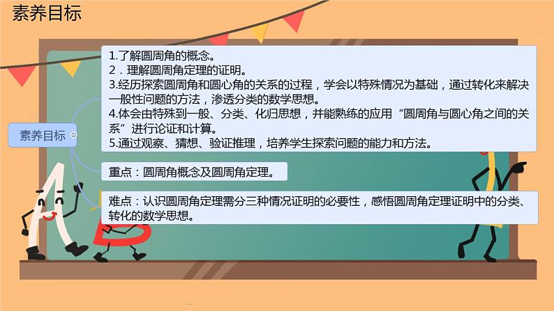 3.4圆周角和圆心角的关系 课件北师大版九年级数学下册第2页