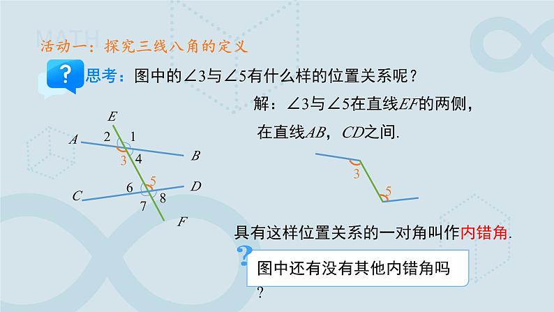 《7.1.3两条直线被第三条直线所截》课件 数学人教版（2024）七年级下册第8页