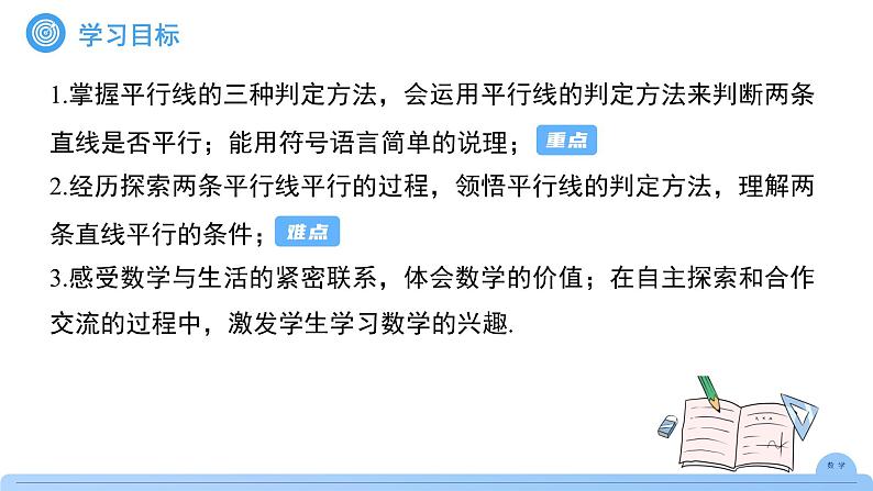 《7.2.2平行线的判定》课件 数学人教版（2024）七年级下册第2页