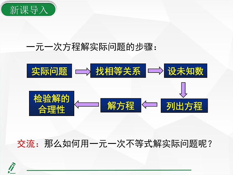 2024-2025人教版初中七下数学湖北专版11.2第2课时 利用一元一次不等式解决简单的实际问题【课件】第5页