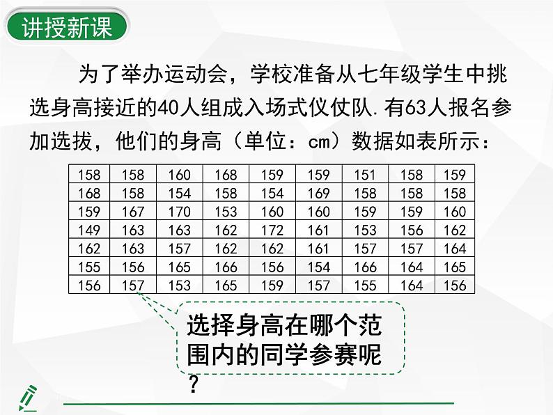 2024-2025人教版初中七下数学湖北专版12.2.2第1课时-画频数分布直方图【课件】第8页