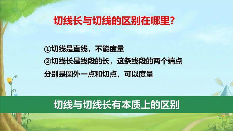 3.7 切线长定理 课件北师大版九年级数学下册第7页