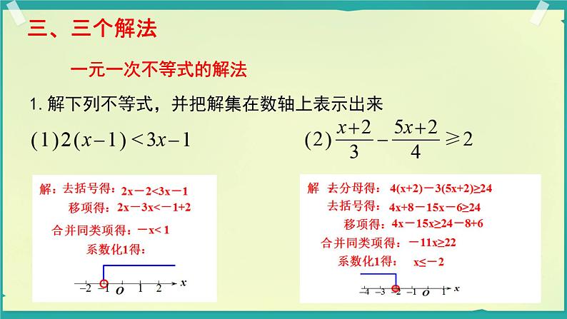 第十一章不等式不等式组小结与复习课件人教版七年级数学下册第8页