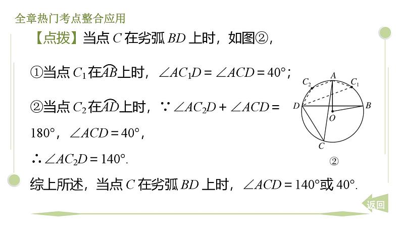 第三章 圆期末提分练案课件 2024-2025学年北师大版数学九年级下册第7页