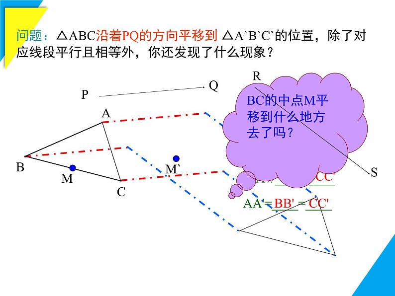 9.2.2  平移的特征-2025春华师大版数学七年级下册--精品课件第6页