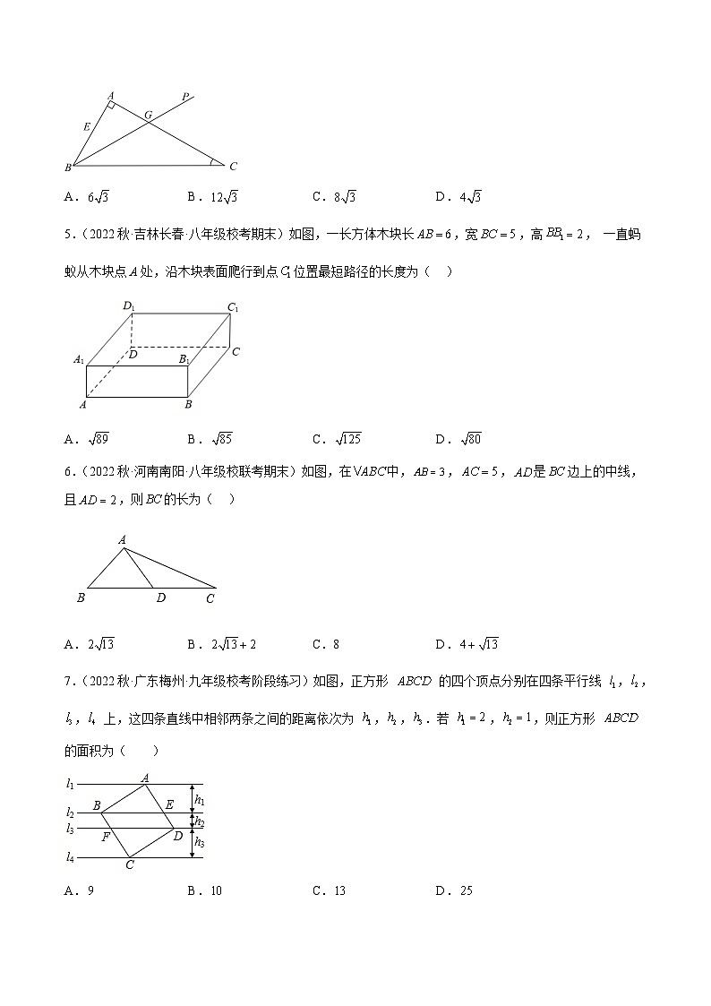 （人教版）数学八年级下册期末提升练习专题07 第十七章 勾股定理重难点检测卷（原卷版）第2页