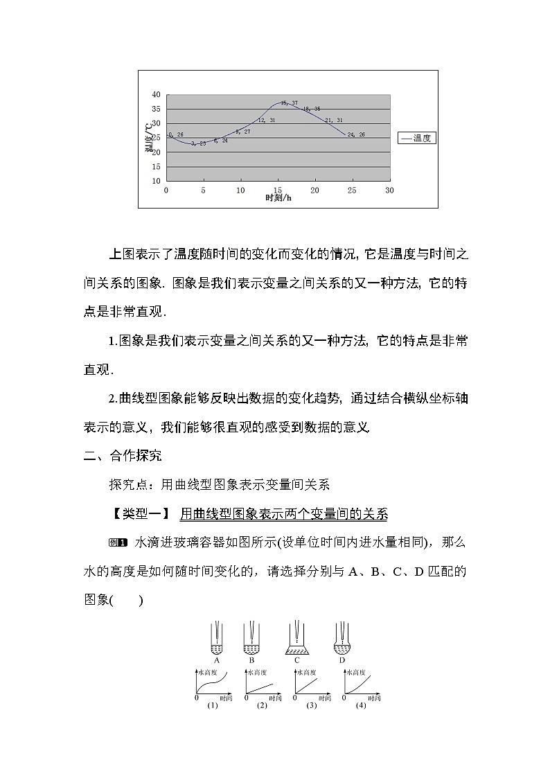 北师大版七年级下册数学第六章变量之间的关系6.4.1用图象表示变量之间的关系教案.第2页