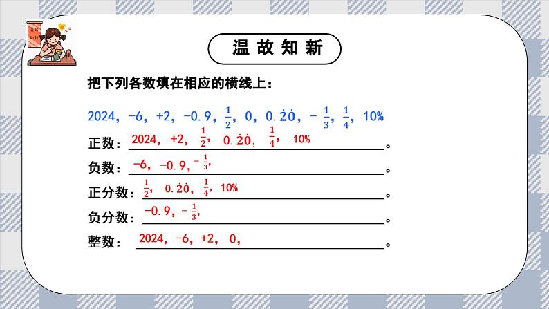 新湘教版初中数学七年上册1.2.1《数轴》课件第3页