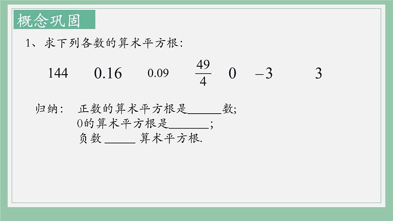 8.1  平方根（课时2） 课件第5页