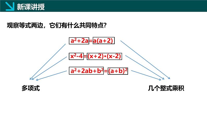 11.1因式分解（同步课件）-2024-2025学年七年级数学下册（青岛版2024）第8页