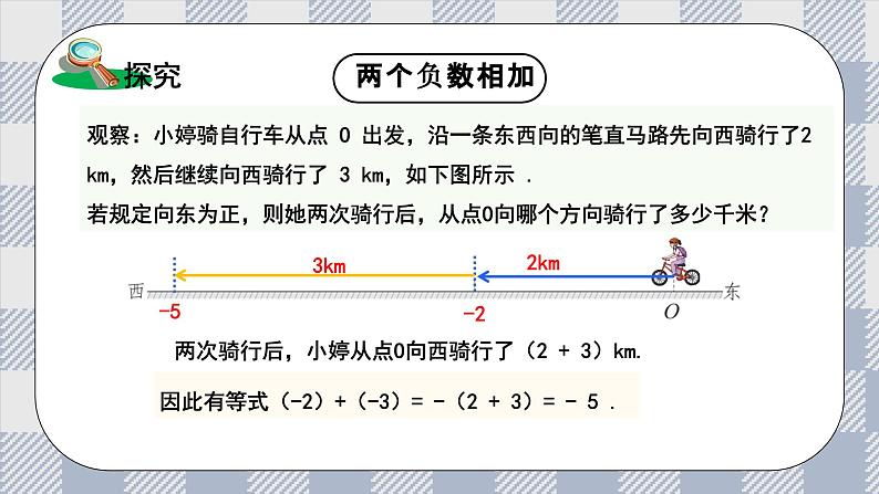 新湘教版初中数学七年级上册1.4.1《有理数的加法》课件第5页