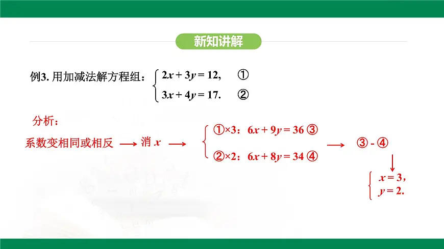 10.2.2 加减消元法(第2课时)（教学同步课件）- 2024-2025学年人教版数学七年级下册第7页