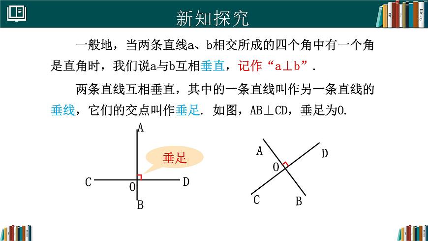 人教版初中数学七年级下册  7.1.2两条直线垂直（同步课件）第6页