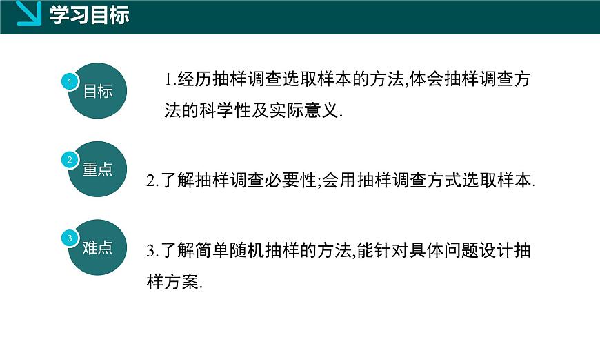 冀教版（2024）初中数学八年级下册  18.2 抽样调查（第2课时）（同步课件）第2页