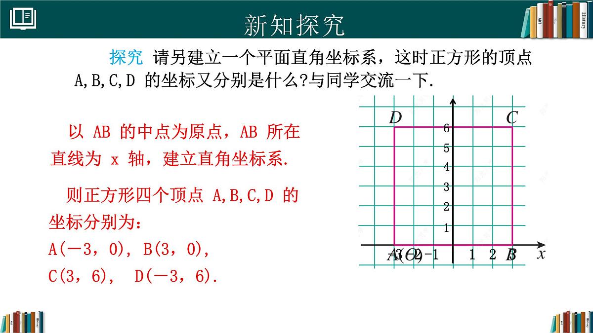 人教版初中数学七年级下册  9.1.2用坐标描述简单几何图形（同步课件第5页