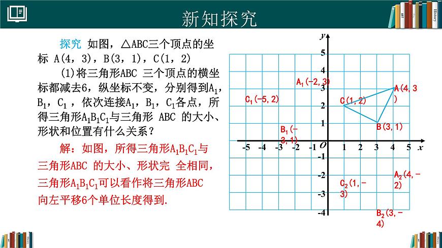 人教版初中数学七年级下册  9.2.2用坐标表示平移(第2课时)（同步课件）第4页