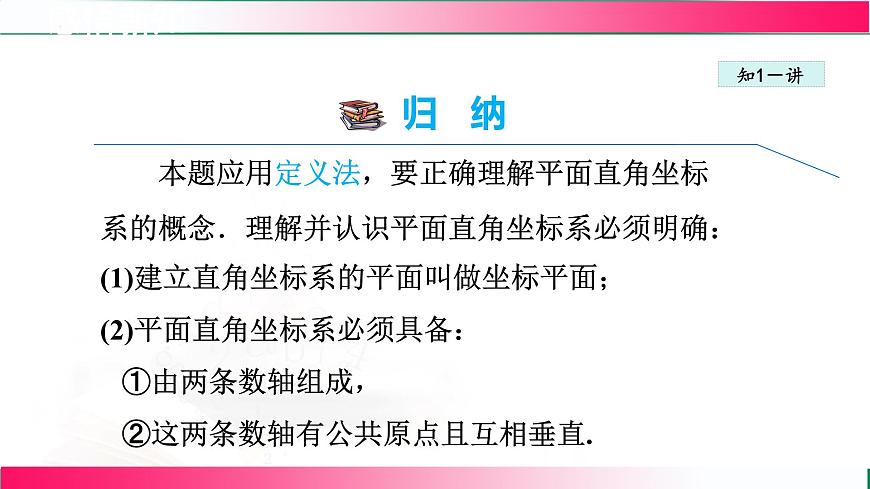 19.2.1 平面直角坐标系 课件2024-2025学年冀教版八年级数学下册第8页