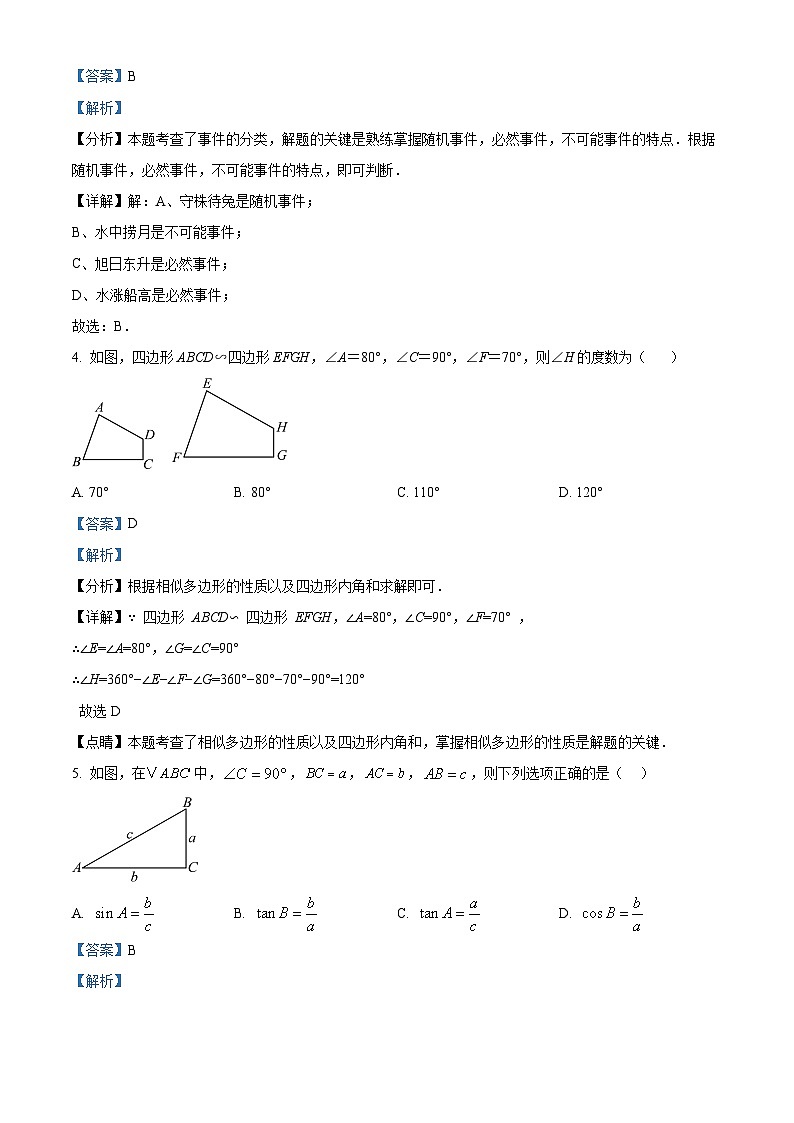 甘肃省张掖市肃南裕固族自治县2024－2025学年下学期九年级开学摸底考试数学试题 （解析版）第2页