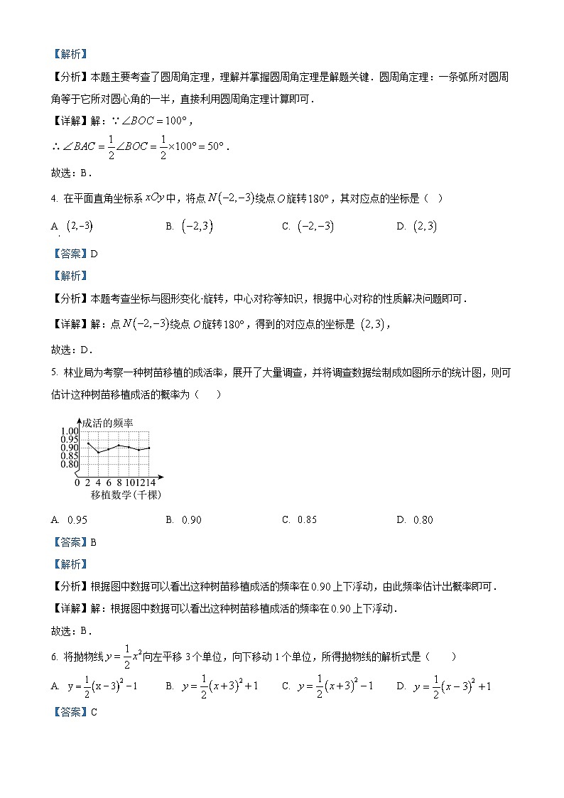 九年级上学期期末数学试题 (14)第2页