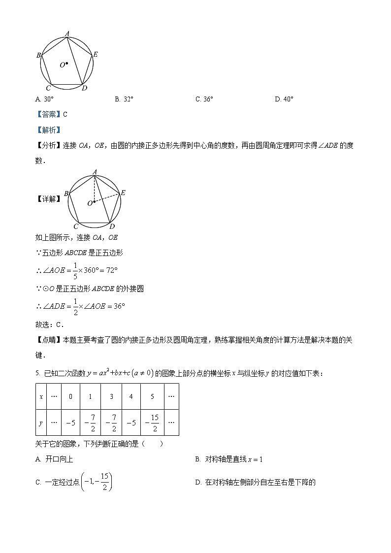 九年级上学期期末数学试题 (87)第3页