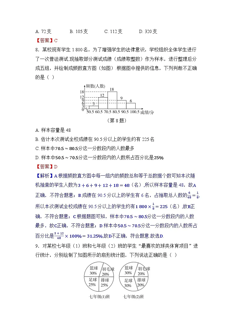 第6章 数据与统计图表第3页