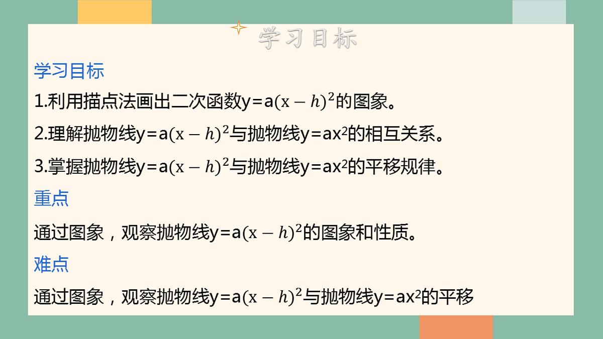 人教版九年级上册 22.1 二次函数（4） 课件第2页