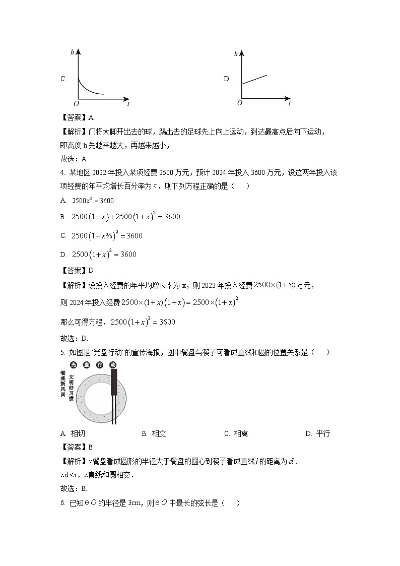 2024~2025学年广西防城港市上思县九年级上学期学习成果监测期末（二）数学试卷（解析版）第2页
