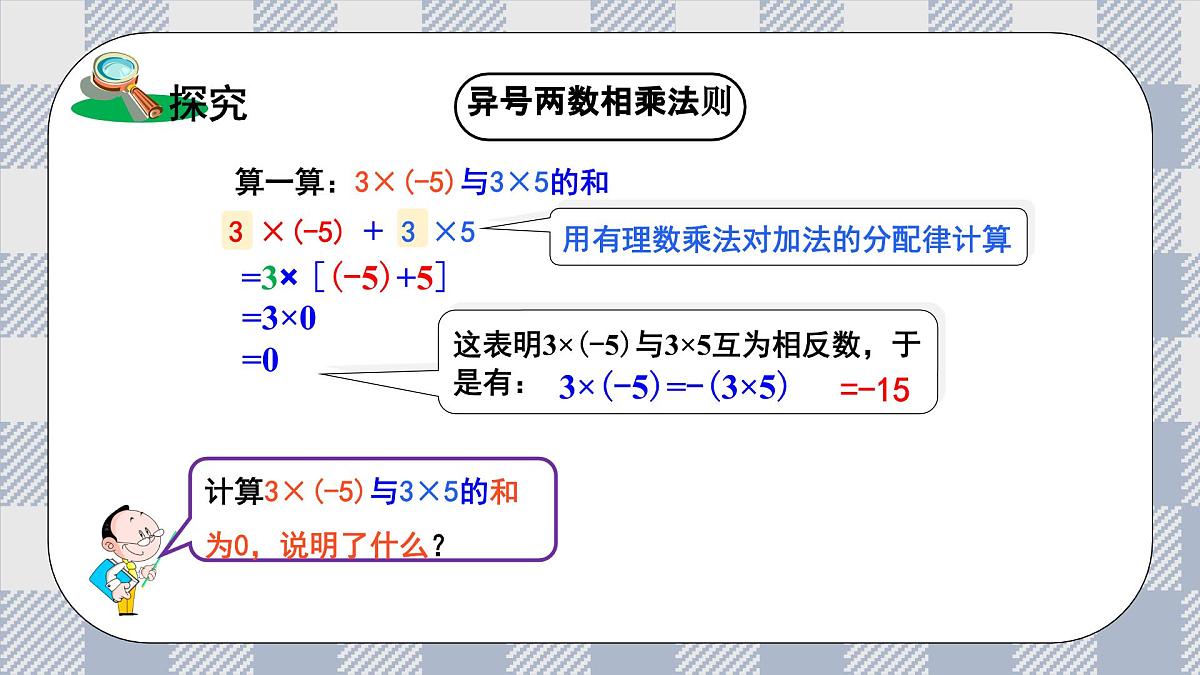 新湘教版初中数学七年级上册1.5.1《有理数的乘法》课件第7页
