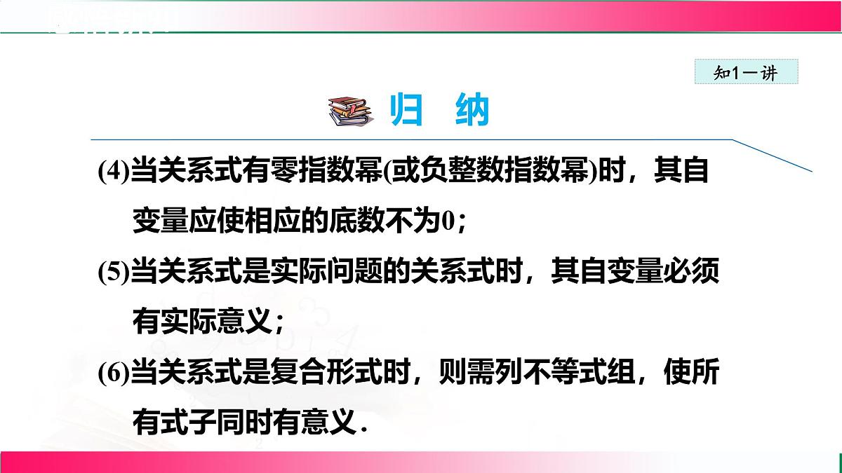 20.2.2 自变量的取值范围 课件-2024-2025学年冀教版八年级数学下册第8页