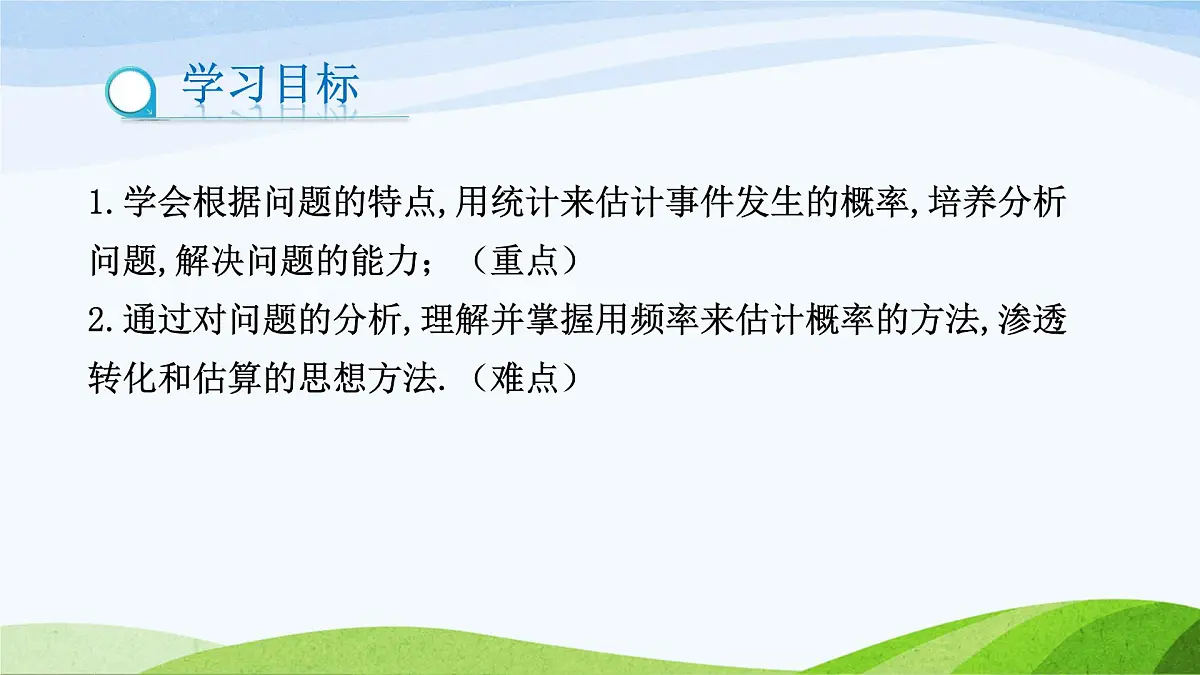 9.2.2 频率的稳定性（同步课件）2025学年七年级数学下册（鲁教版五四制）第2页