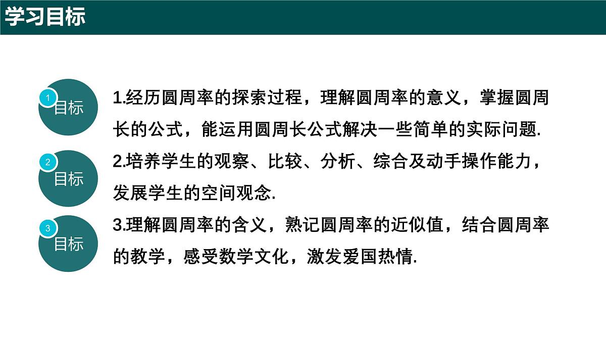 6.1.1圆的周长（第二课时+圆的周长）2025学年六年级数学下册（沪教版2024）课件第2页
