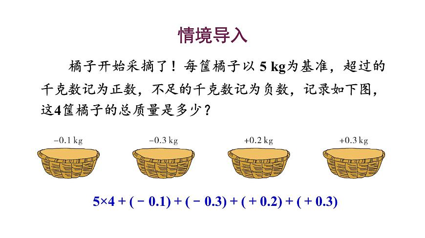 1.6.2 有理数加法的运算律第4页
