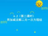 6.2  第2課時(shí) 用加減法解二元一次方程組-2025春華師大版數(shù)學(xué)七年級(jí)下冊(cè)--精品課件