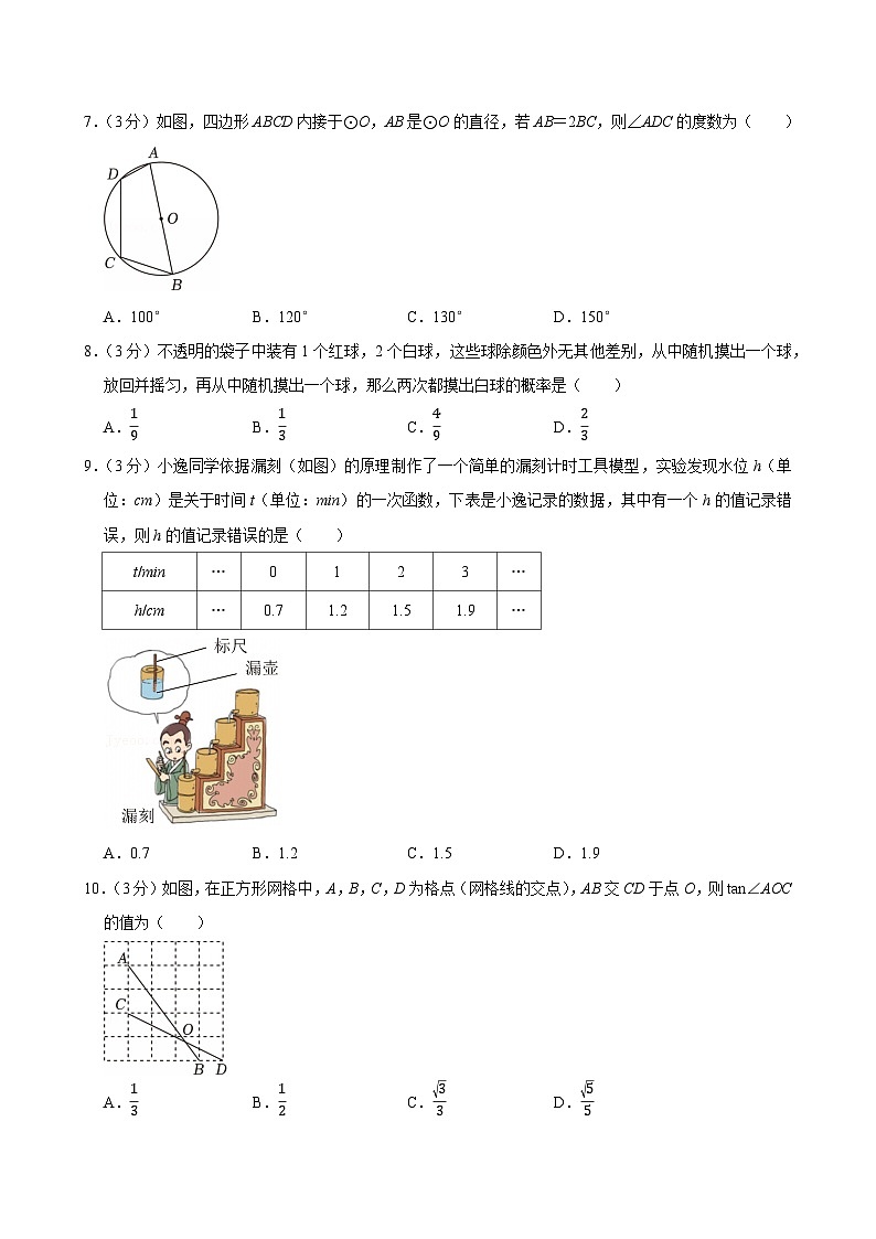2025年山西省运城市中考数学模拟试卷附答案第2页