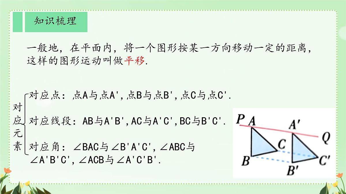 初中  数学  人教版（2024）七年级下册7.4  平移 课件第5页