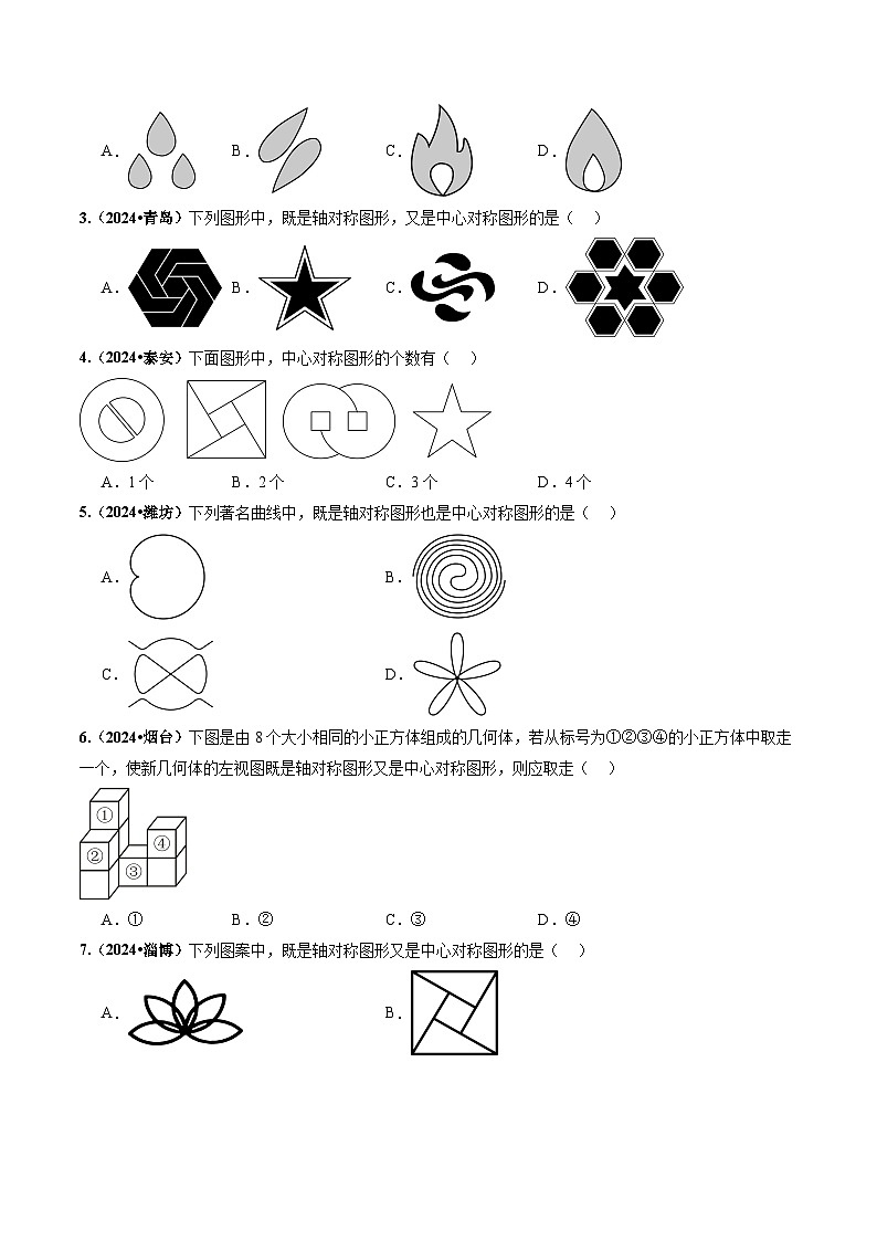 专题23 图形的变化——对称（原卷版）第2页