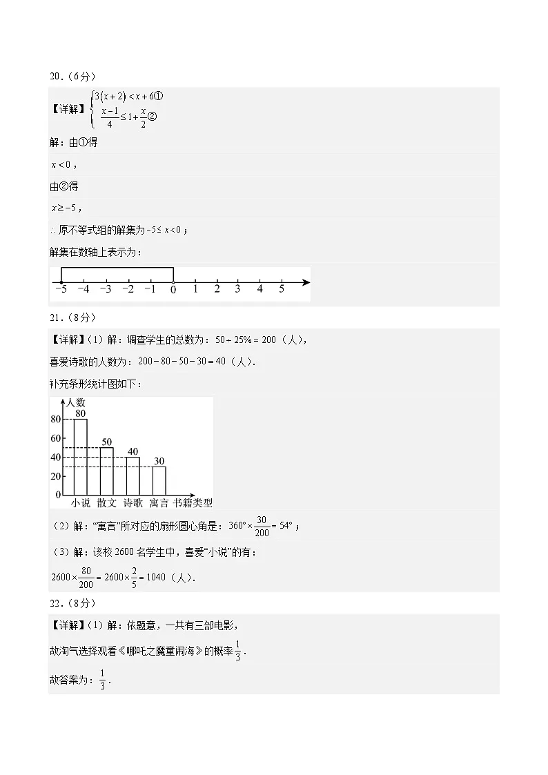 数学（常州卷）（参考答案及评分标准）第2页